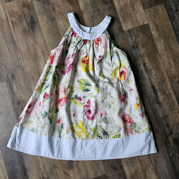 Max & Dora Made In Usa Kids Flaoral Dress Size 10 Cotton - Picture 3 of 9